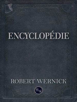 cover image of Encyclopédie